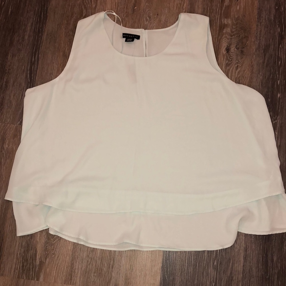 Mint Flowy Tank
